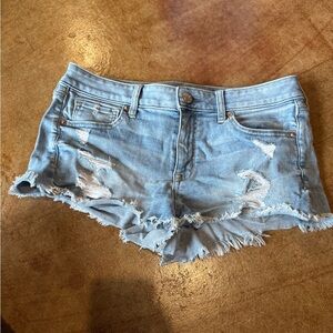 American Eagle Next Level Stretch Shortie Jean Shorts